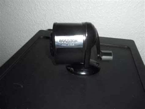 Bostitch Counter Mount Wall Mount Antimicrobial Manual Pencil Sharpener