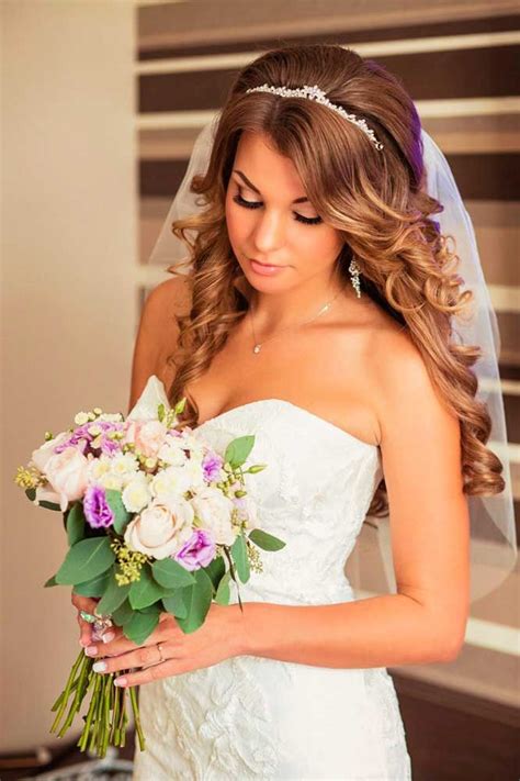 Different Wedding Hairstyles With Veil Wedding Hair Down Wedding Hairstyles For Long Hair