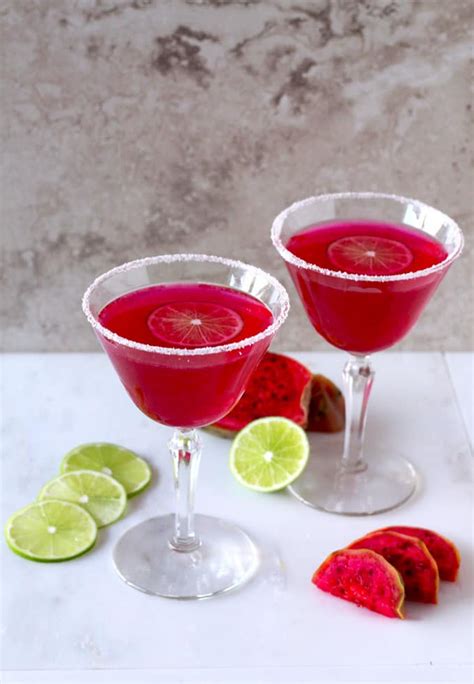 Prickly Pear Margarita ~ The Hot Pink Drink That Packs A