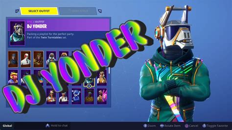 Fortnite New Season 6 Battle Pass Dj Yonder Skin The New Emotes Youtube