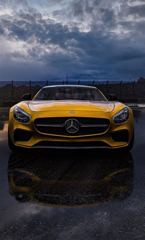 1280x2120 Yellow Mercedes Benz Amg 2020 4k Iphone 6 Hd 4k Wallpapers