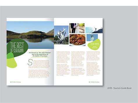 Surabaya Tourism Guide Book on Behance | Tourism design, Tourism, Booklet design layout