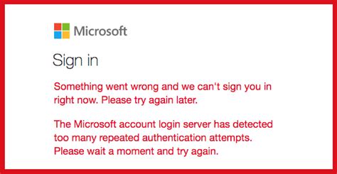 Fix Microsoft Account Too Many Authentication Attempts Technipages