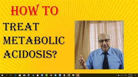 How To Treat Metabolic Acidosis YouTube