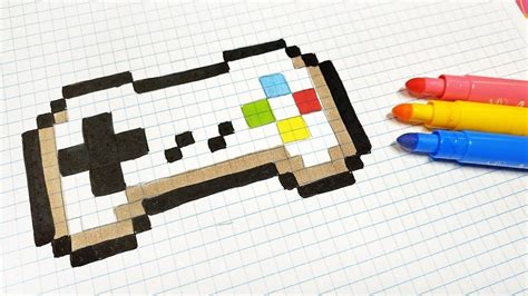 Handmade Pixel Art How To Draw A Command Of Super Famicom Pixelart