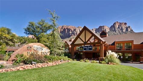 Zion Park Inn Is Tucked In Among The Towering Red Rock Cliffs Of Zion