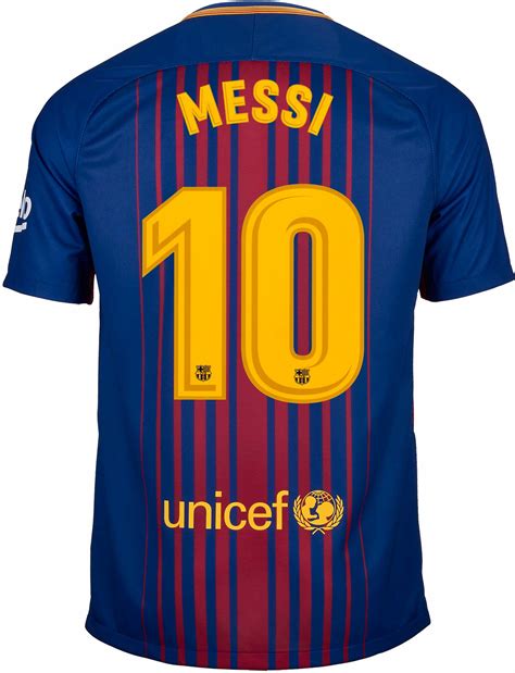 Gözetilmeksizin Tramvay Vasıtasıyla Lionel Messi Barcelona Jersey 2018
