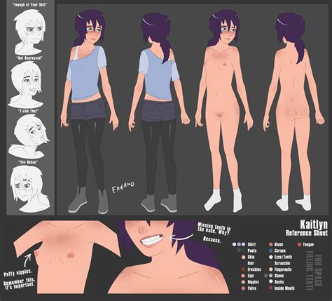 Kaitlyn Character Sheet By Freako Hentai Foundry