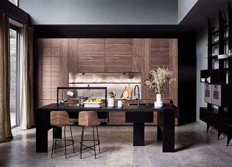 Kitchen Design Wooden Cabinet Elementi Interiors Bangkok Interior
