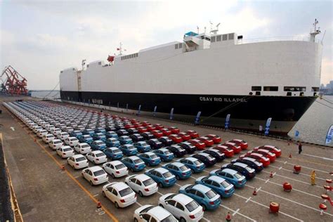 Chinese Auto Exports Rise For 6 Months Huge Market Looms Along Belt