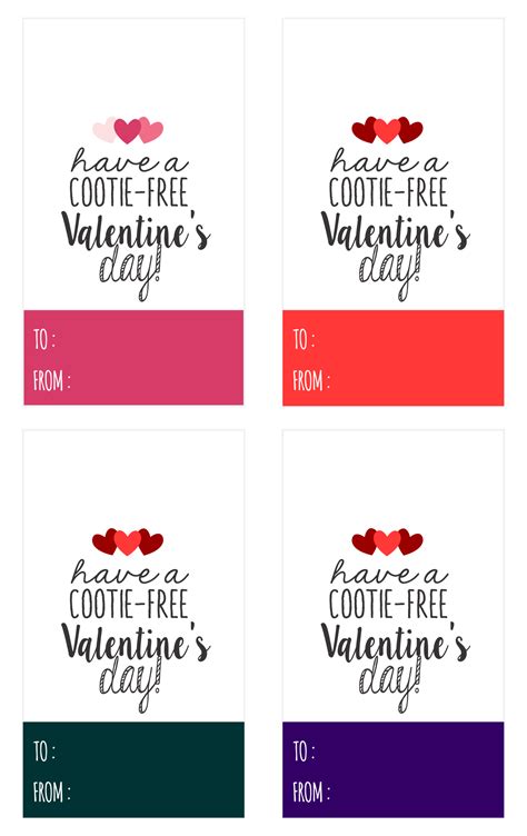 Best Printable Valentine S Gift Tags Pdf For Free At Printablee