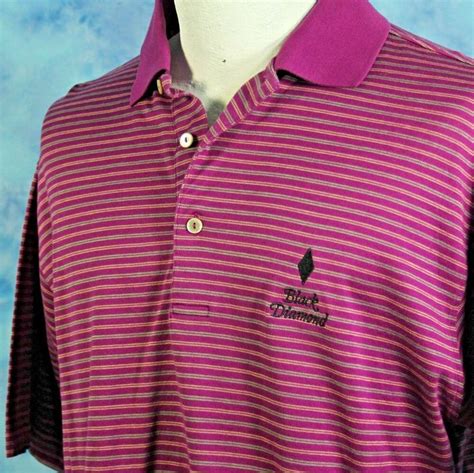 Rock the newest styles with golf peter millar shirts, fleece, and polos at fanatics.com. Peter Millar Mens M Polo Golf Shirt Black Diamond Ranch FL ...