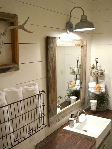 47 Luxury Small Farmhouse Bathroom Decor Ideas And Remoddel To Inspire