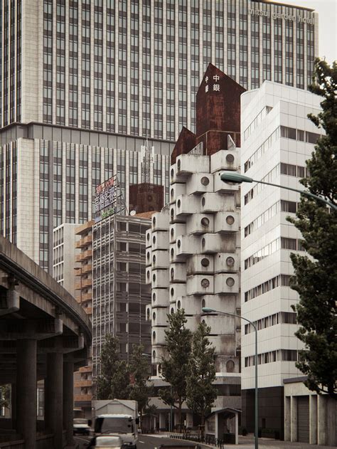 Nakagin Capsule Tower Kisho Kurokawa Snupdesign