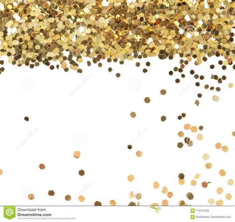Gold Glitter Texture On White Stock Image Image Of Frozen Gold