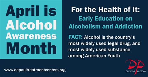 April Is Alcohol Awareness Month De Paul Treatment Centers