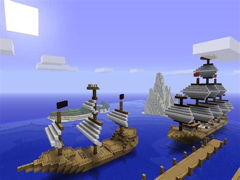 Two Awesome Ships Schematicworld Save Minecraft Project