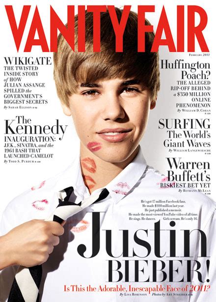 Justin Bieber Covers Vanity Fair Magazine Media Crumbs