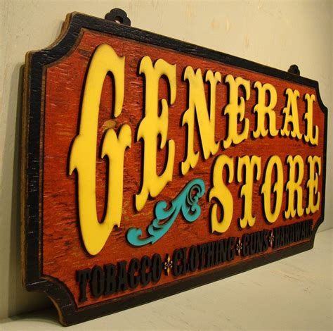 General Store Rustic Sign Vintage Sign Ranch Sign Country