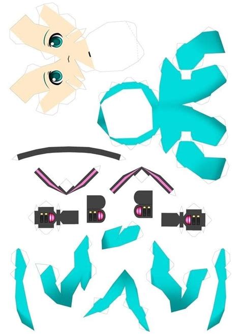 Hatsune Miku · A Papercraft · Papercraft On Cut Out Keep · Creation