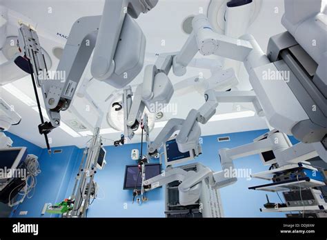 Operating Room Prostate Cancer Robotic Surgery Da Vinci Surgical