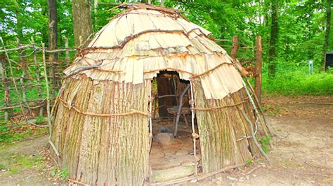 Ancient Native American Homes Different Types Recreatedcould