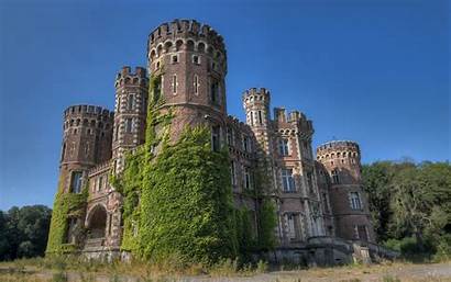 Fortress Overgrown Grass Wallpapers Castle Abandoned Castles