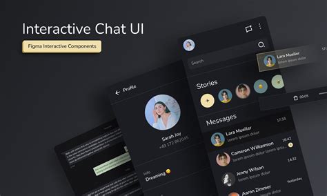 Interactive Chat Ui Figma