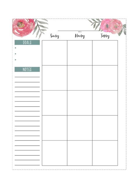 Paper Calendars And Planners Digital Download Happy Planning Set