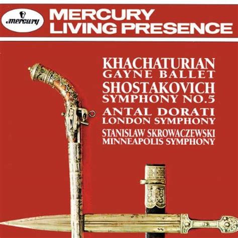 Shostakovich Symphony No 5 Khachaturian Gayne Ballet LONDON SYMPHONY ORCHESTRA DORATI