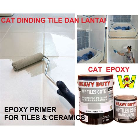 Spend rm60 for free shipping. 5L WP TILES COTE PRIMER / EPOXY PAINT / 5L FOR PAINTING OF ...