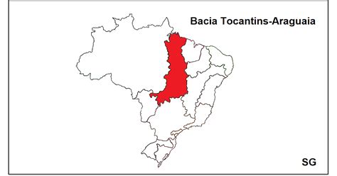 Bacia Tocantins Araguaia Suporte Geográfico