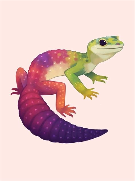 10 Gecko Dibujo