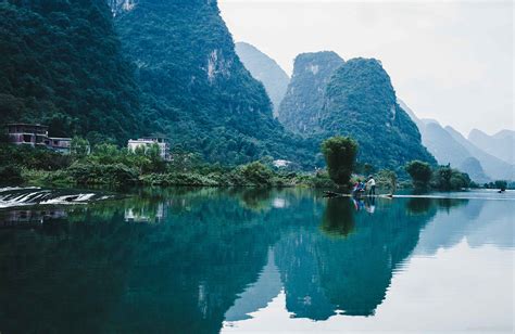 China Guilin And Its Thousand Mountains On Behance