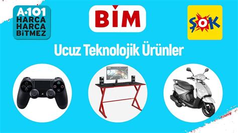 2 3 Haziranda A101 Ve Bİm Marketlere Gelecek Teknolojik ürünler Sdn