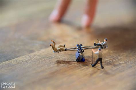Miniature People Photography Make Our Big World A Better Place Art