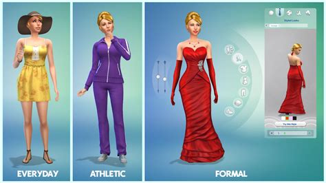 The Sims 4 Create A Sim Styled Looks Image Moddb