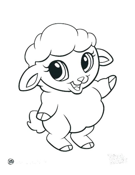 Cute Cartoon Animals Coloring Pages At Free Printable Colorings Pages To