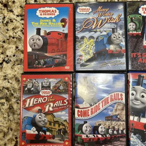 Lot Of 13 Thomas The Train Dvds Thomas And Friends Dvd Included Best Of