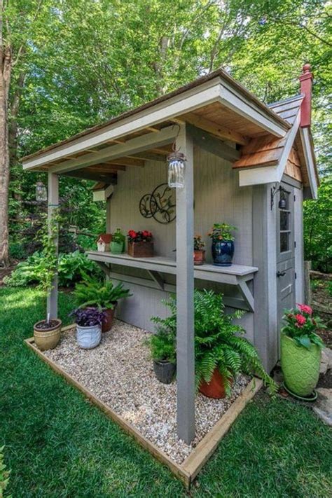 Small Garden Shed Storage Ideas TERACEE In 2020 Garden Shed Diy