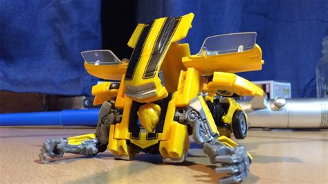 The character is a member of the autobots. Transformers 2007 Old Camaro Bumblebee Transformation Stop ...