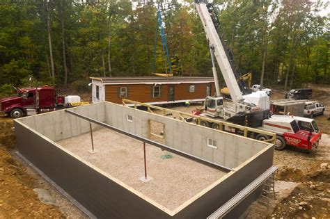 Log Home Site Preparation And Delivery Reliable Log Cabin Foundations