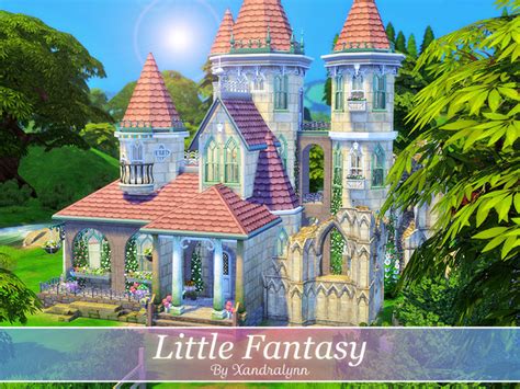 Little Fantasy Castle By Xandralynn At Tsr Sims 4 Updates