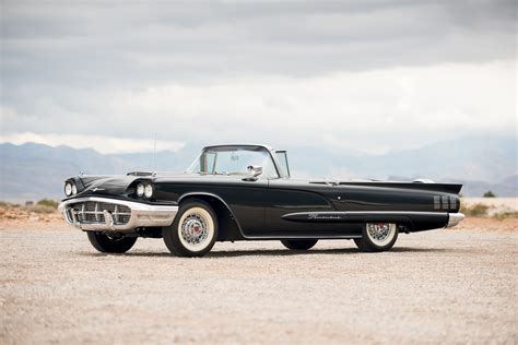 1960 Ford Thunderbird Convertible Classic Luxury Wallpapers Hd