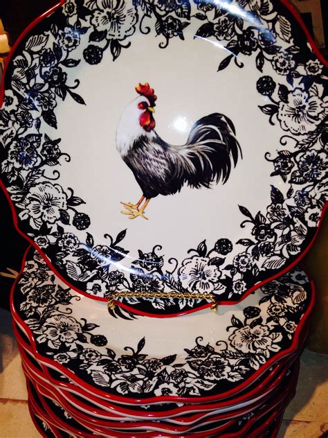 See more ideas about ceramic rooster, rooster, rooster decor. Rooster Plates photo by Terry Spradlin | Rooster kitchen ...