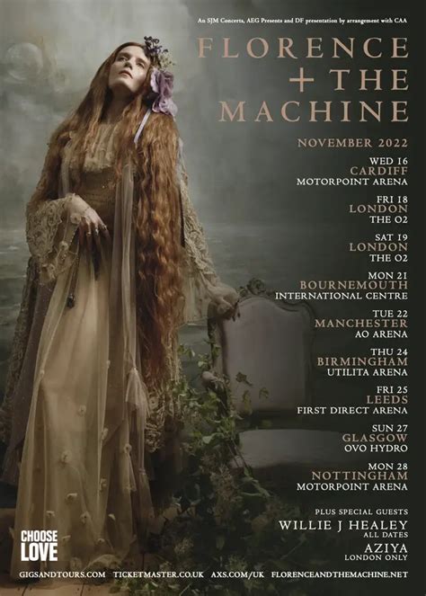 Florence The Machine Announce 2022 Uk Arena Tour How To Buy Tickets Radio X