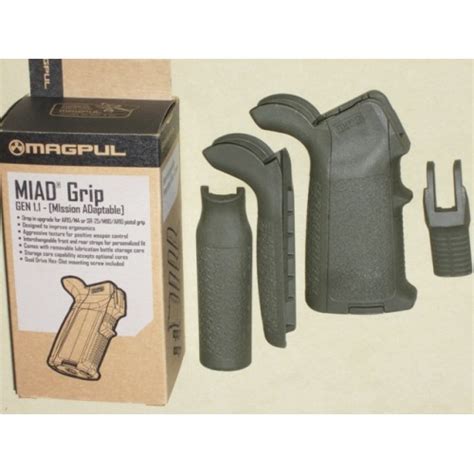 Magpul Miad Ar 15 Od Green Pistol Grip