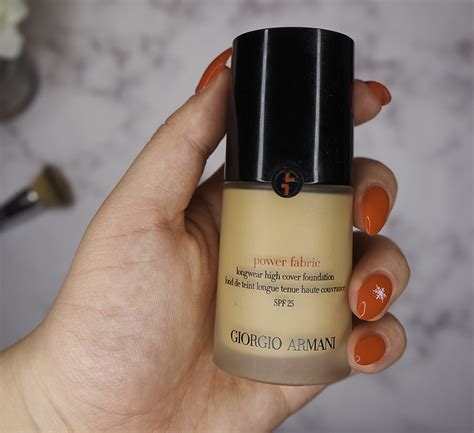 New Armani Power Fabric Foundation Review Vlrengbr
