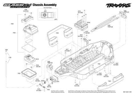 Exploded View Traxxas Slash Ultimate 110 4wd Vxl Lcg Tqi Iphone