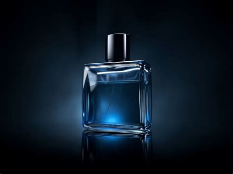 Blue Perfume On Behance Blue Perfume Perfume Perfume Bottles